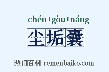 尘垢囊是什么意思的图片